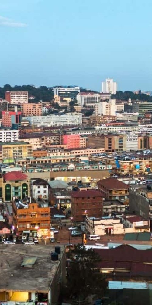 Driving in Kampala, UG