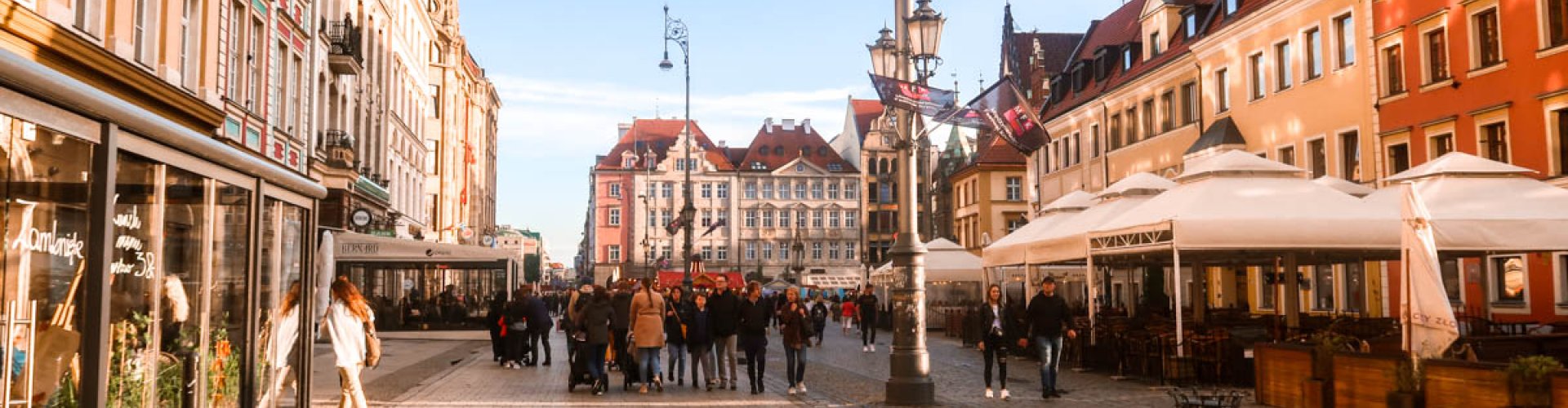 Wrocław night skyline
