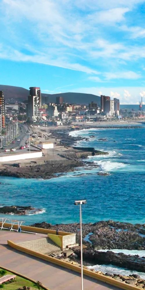 Driving in Antofagasta, CL