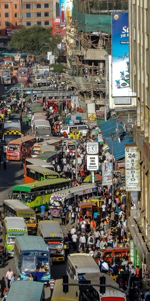 Nairobi Driving Scene