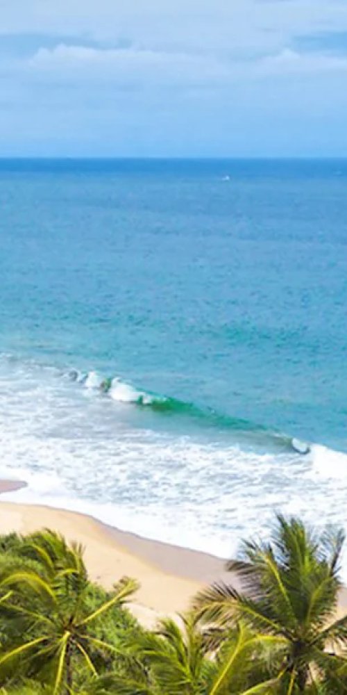 Driving scene in Bentota