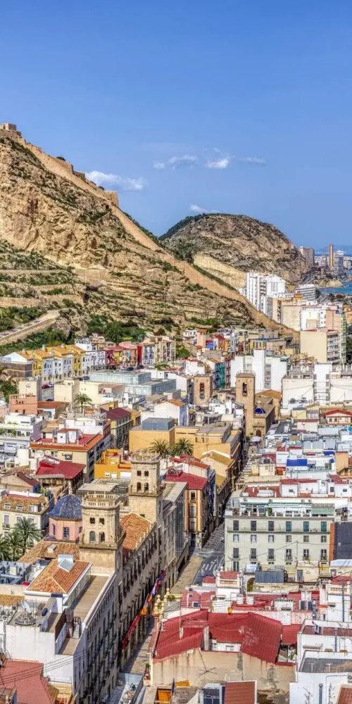 Driving in Alicante, ES