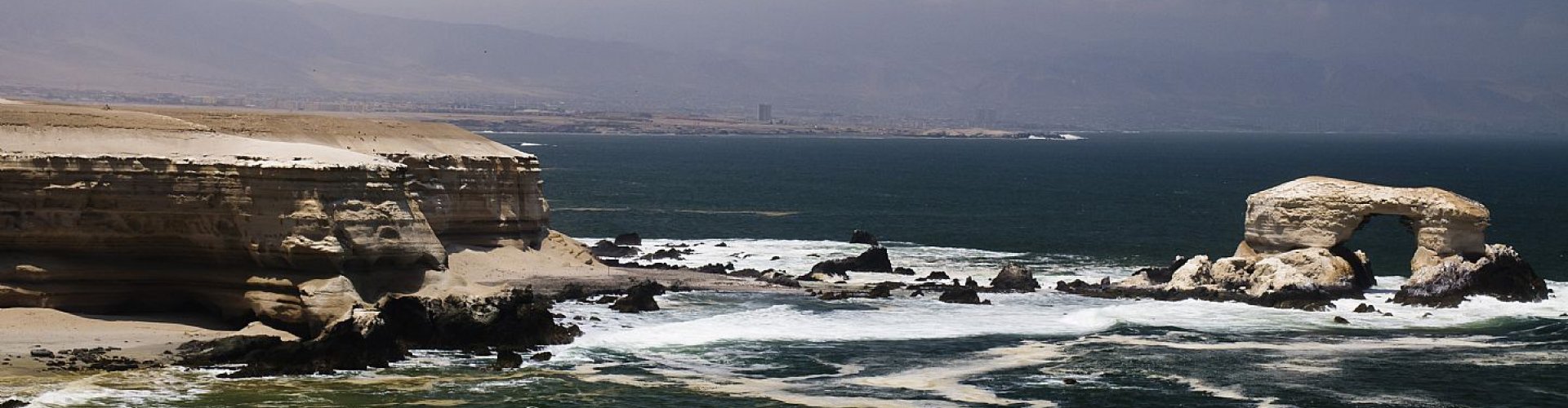 Antofagasta night skyline