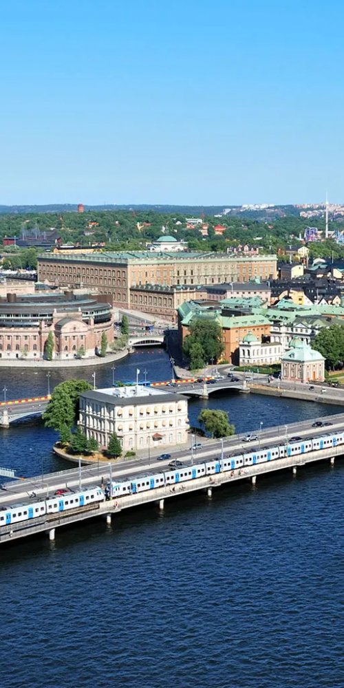 Stockholm Driving Scene