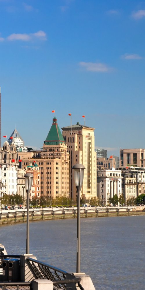 Shanghai driving scene