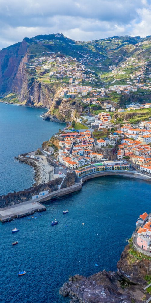Driving in Funchal Street