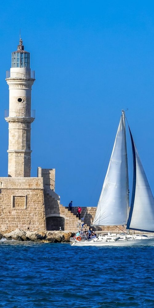 Driving in Chania, GR