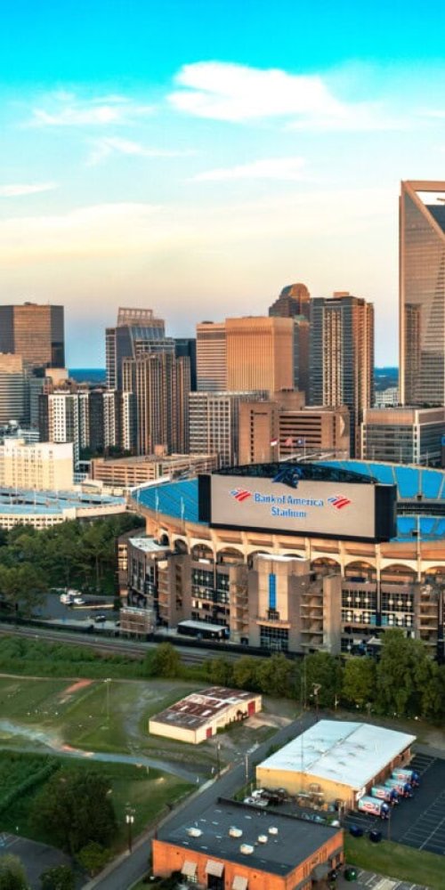 Driving in Charlotte, NC, US