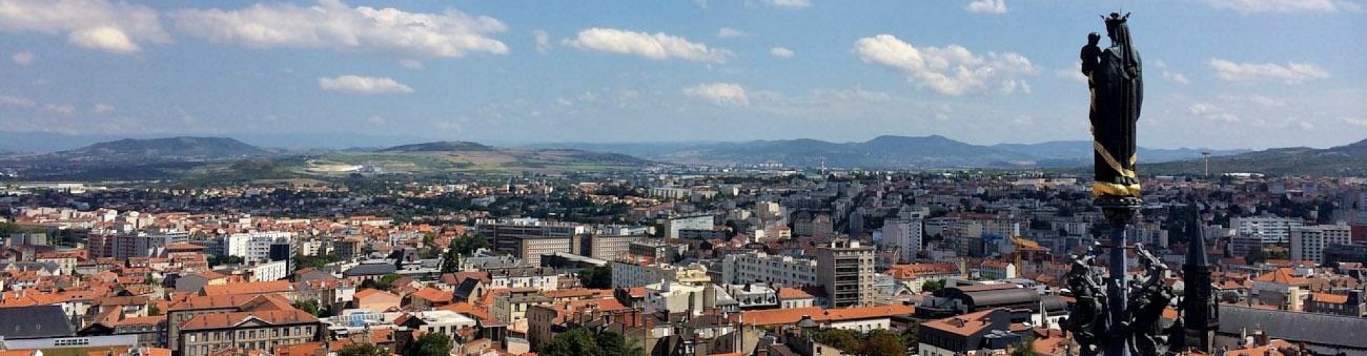 Clermont night skyline