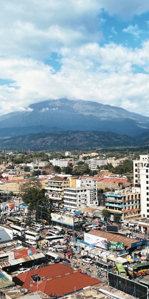 Driving in Arusha