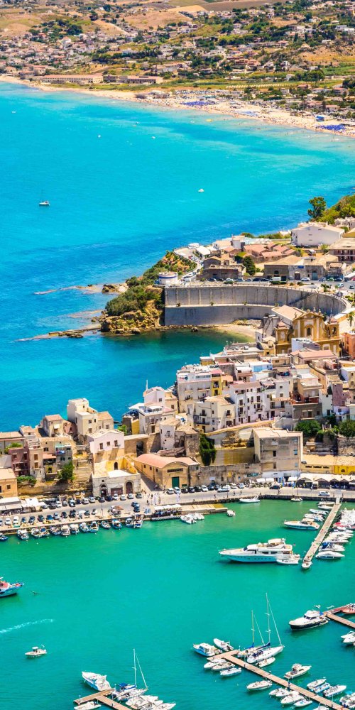 Driving in Trapani, IT