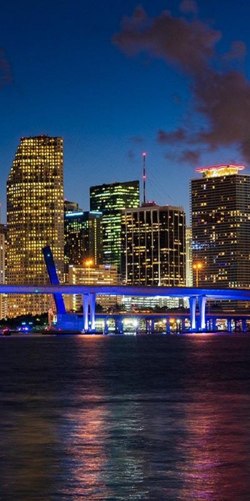 Driving in Miami, FL, US