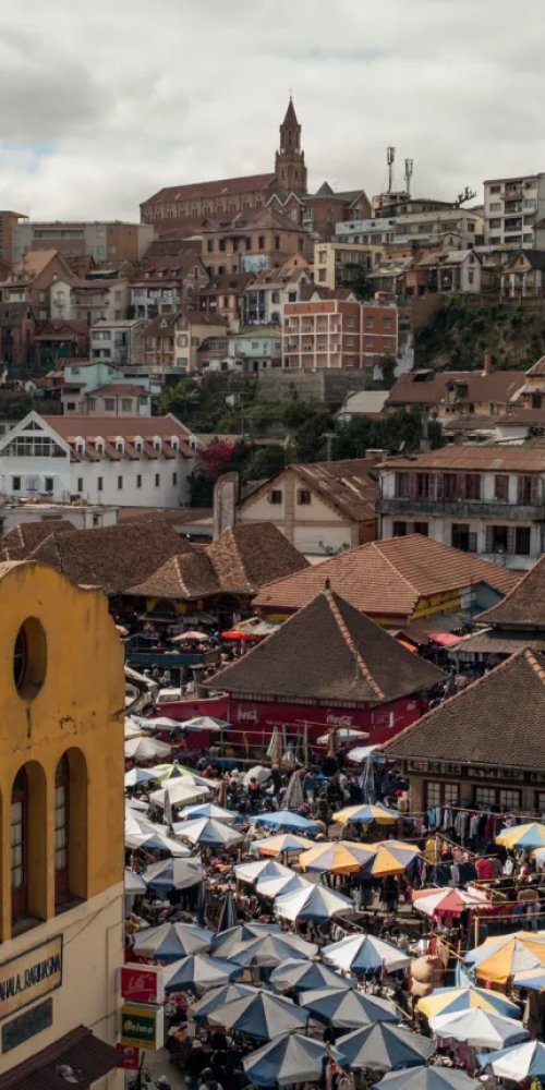 Driving in Antananarivo