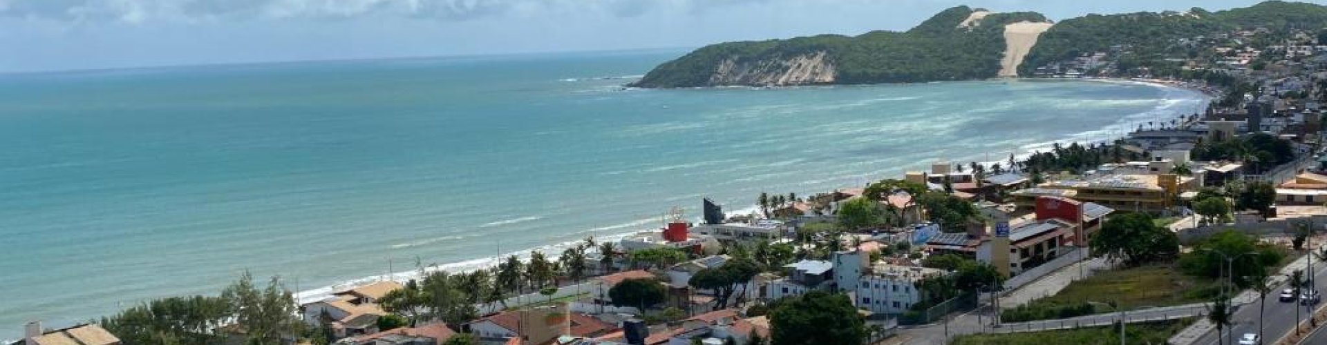 Ponta Negra night skyline