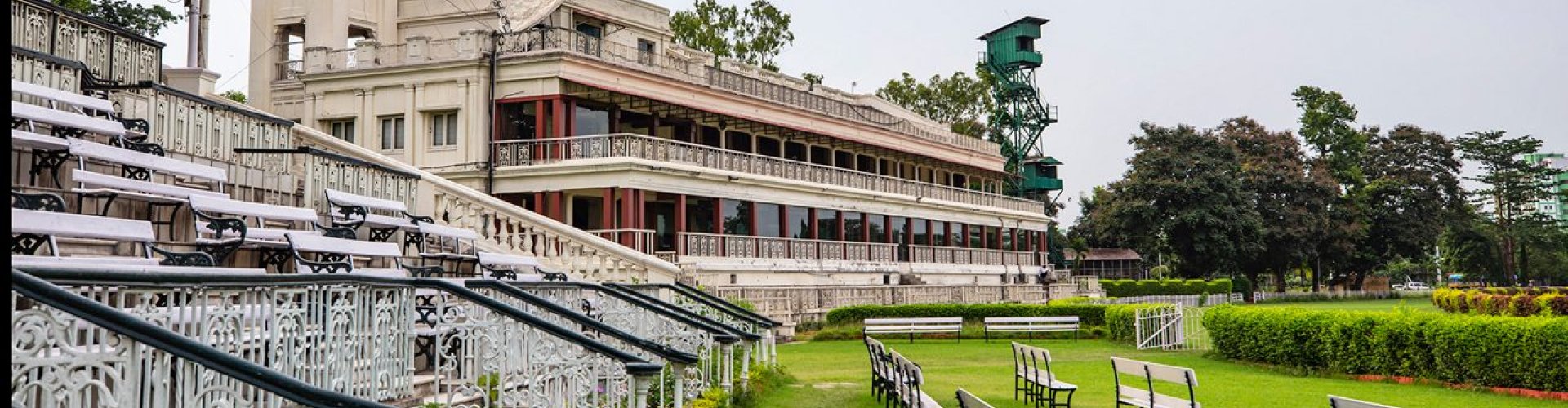 Kolkata night skyline
