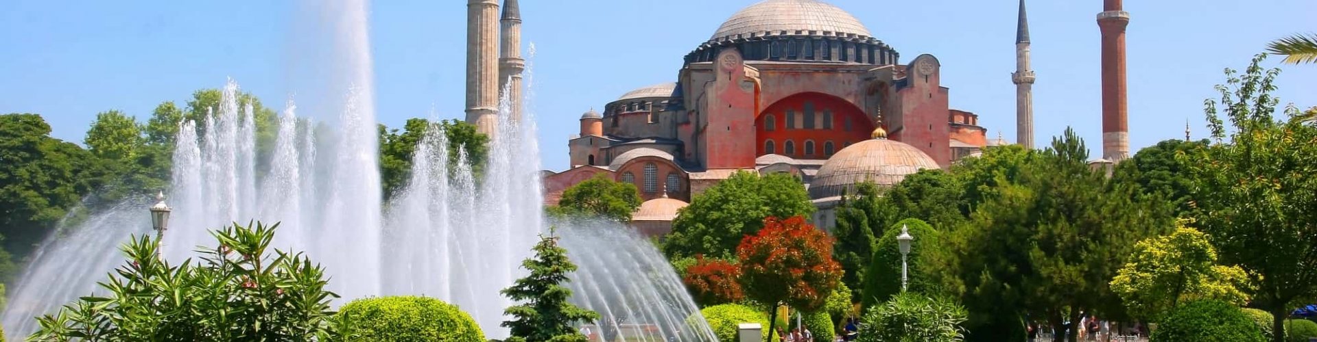 Istanbul night skyline