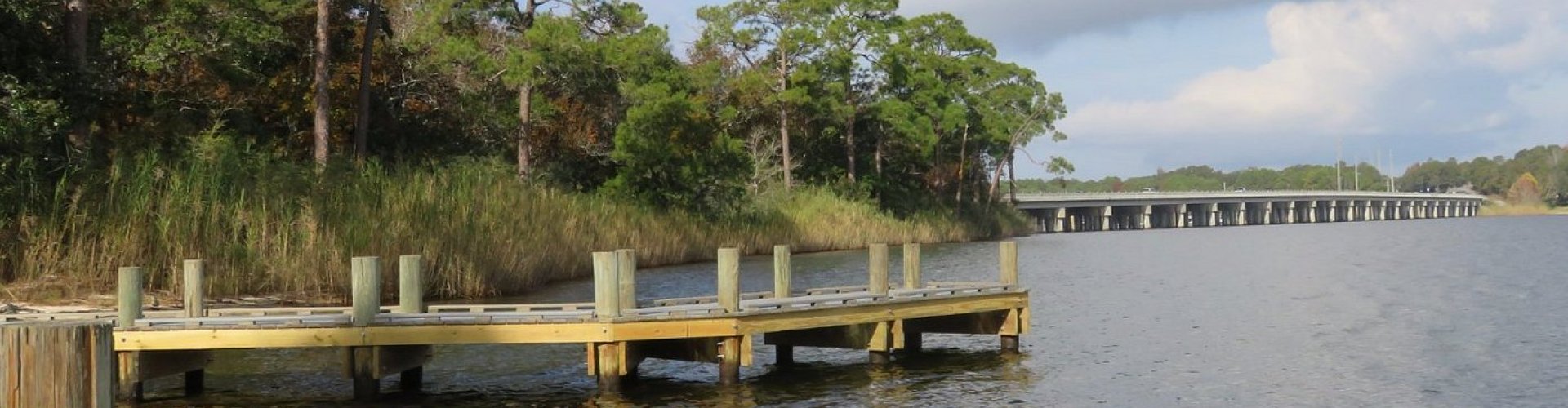 Night skyline of Niceville, FL