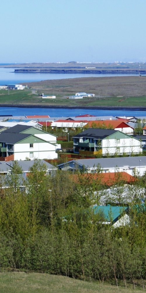 Driving in Mosfellsbær, IS