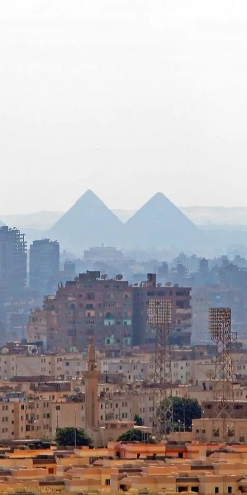 Driving in Cairo, EG