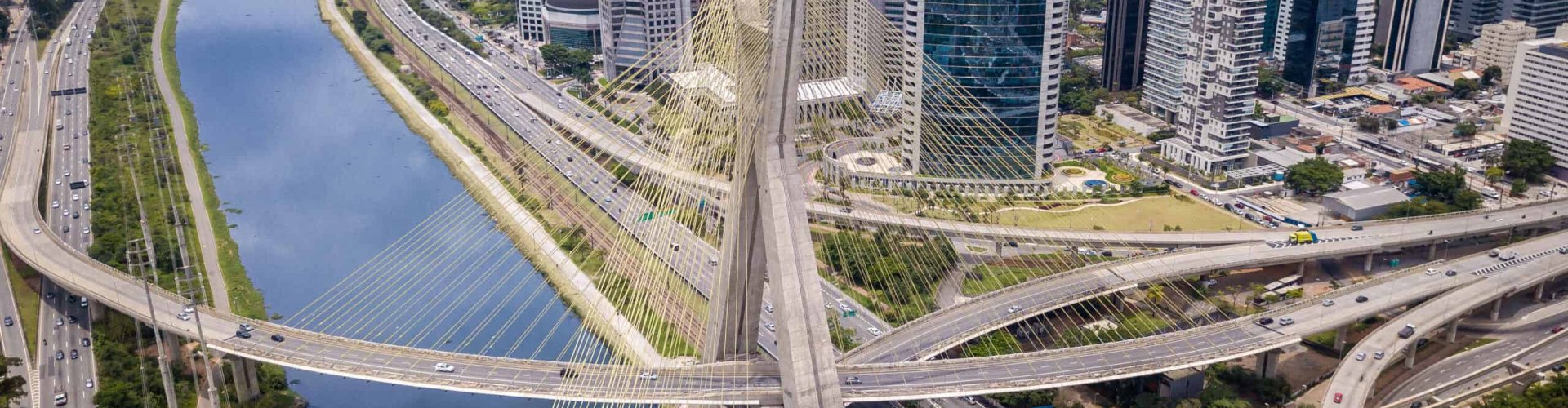 São Paulo night skyline