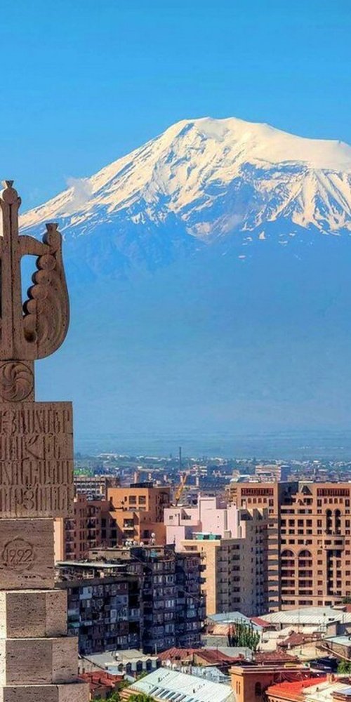 Driving in Yerevan, AM