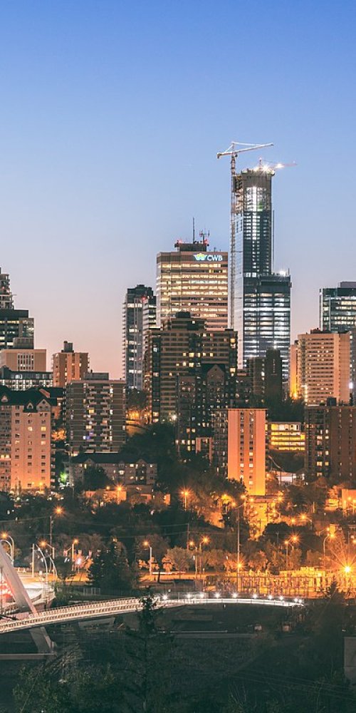 Driving in Edmonton, AB, CA