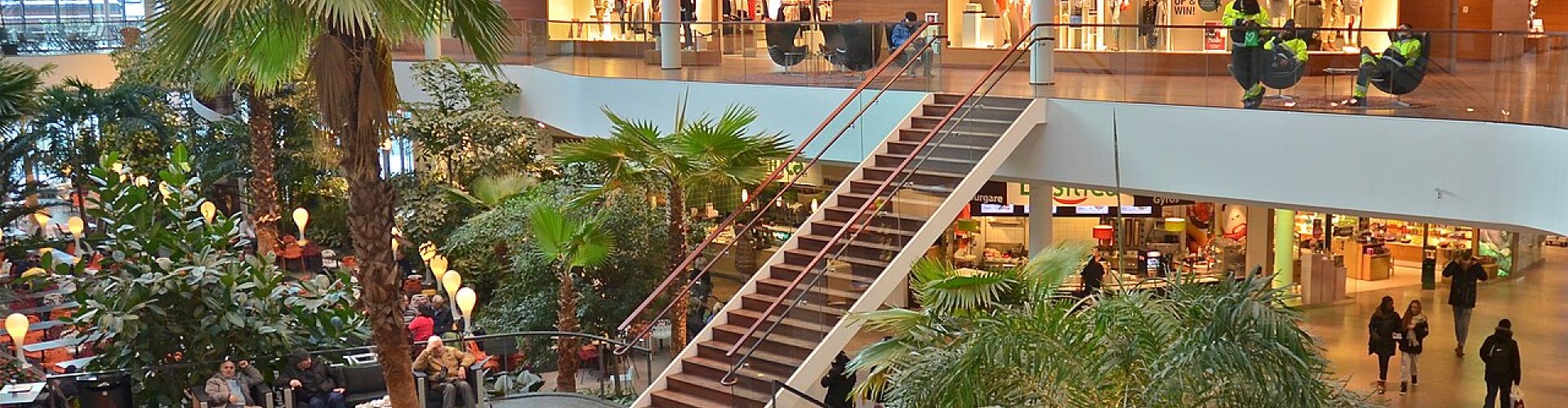 Sollentuna night skyline