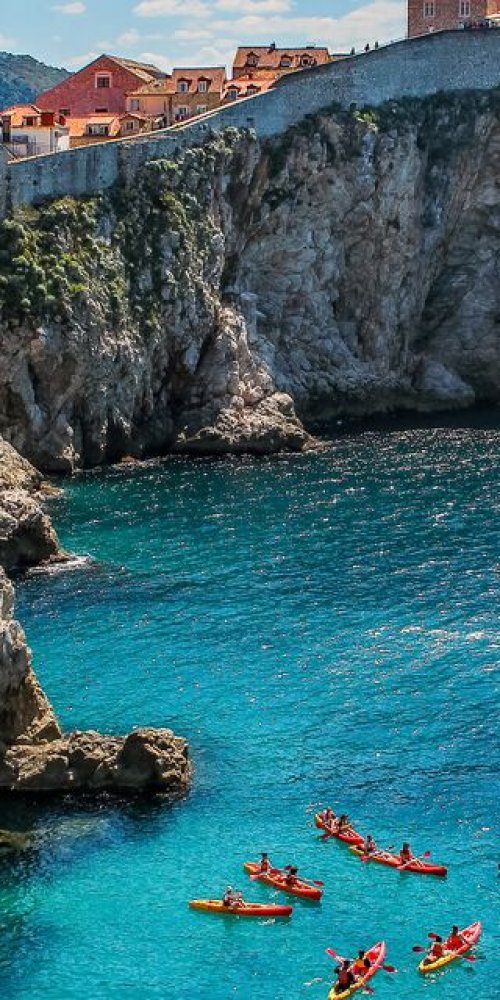 Road Sign in Dubrovnik