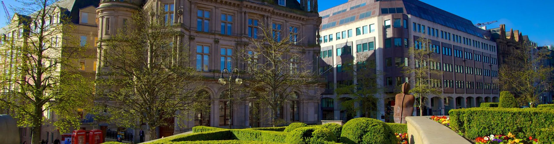 Birmingham night skyline