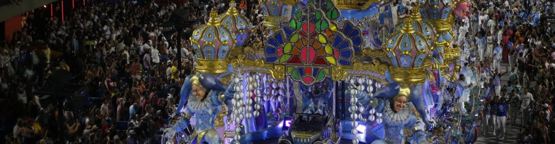 Rio de Janeiro night skyline