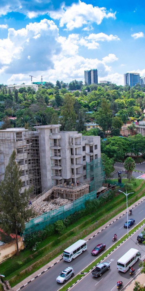 Driving in Kigali, RW