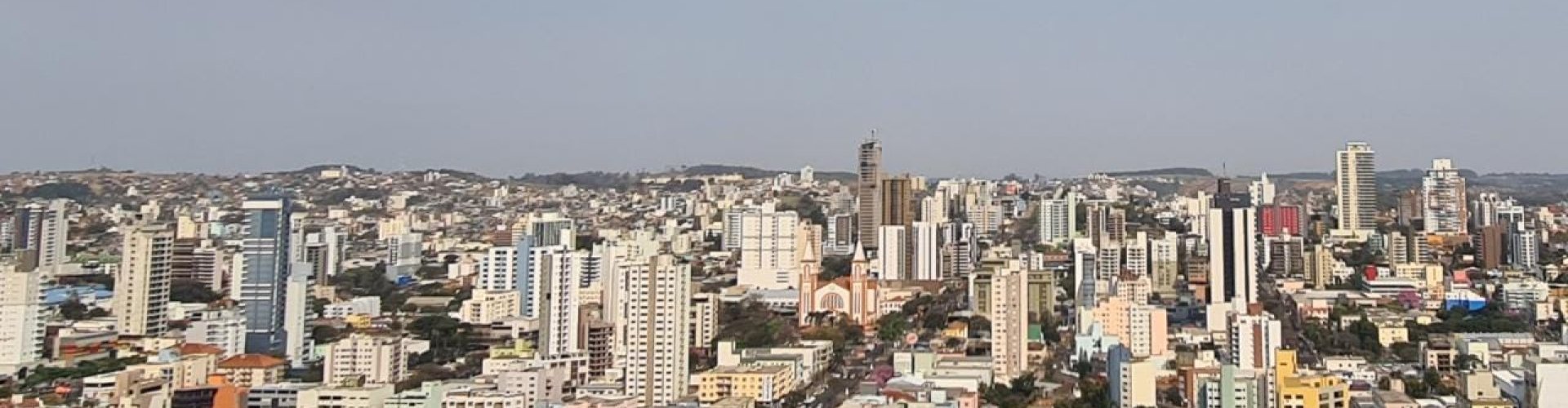 Chapecó night skyline