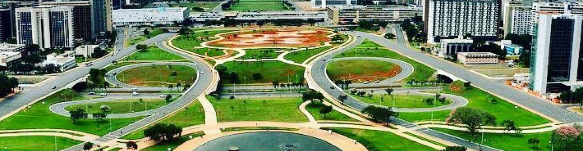 Brasilia night skyline