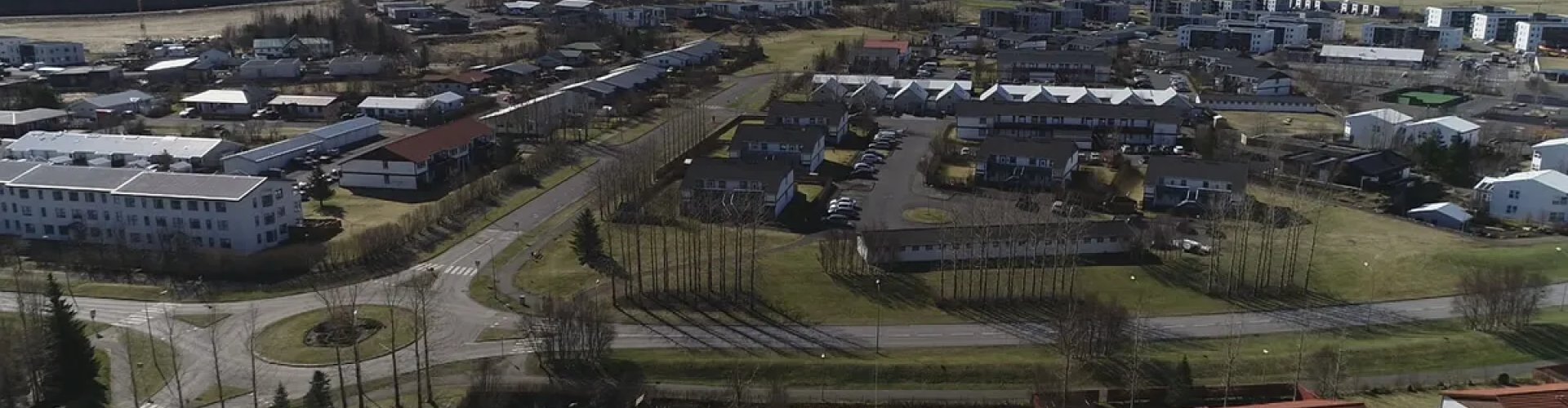 Mosfellsbær night skyline