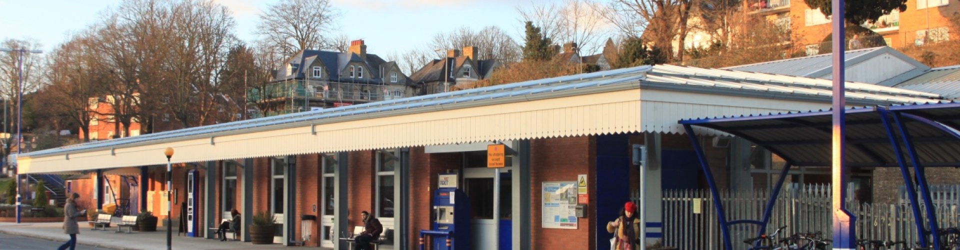 High Wycombe night skyline