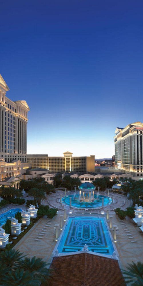 Las Vegas driving scene