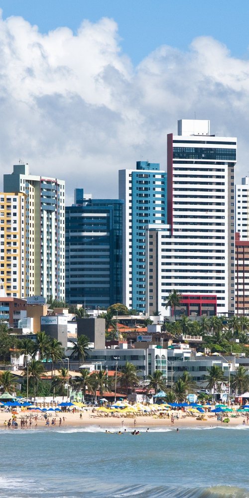 Driving in Ponta Negra, BR