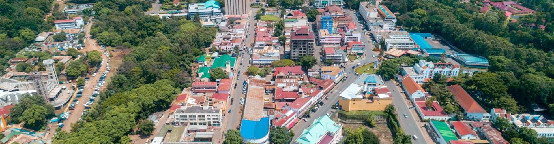 Arusha night skyline