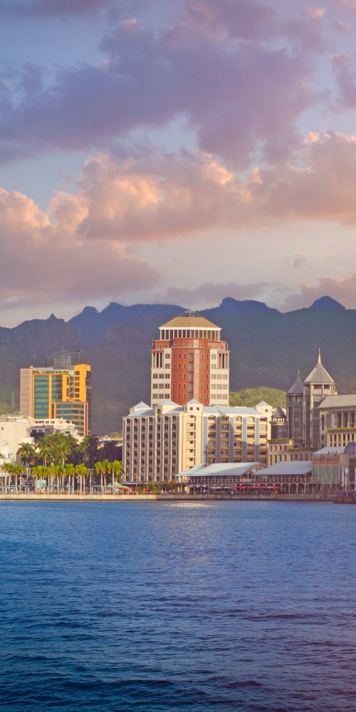 Driving in Port Louis streets