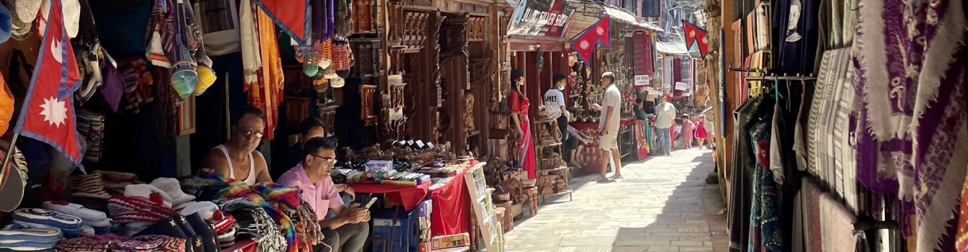 Kathmandu night skyline