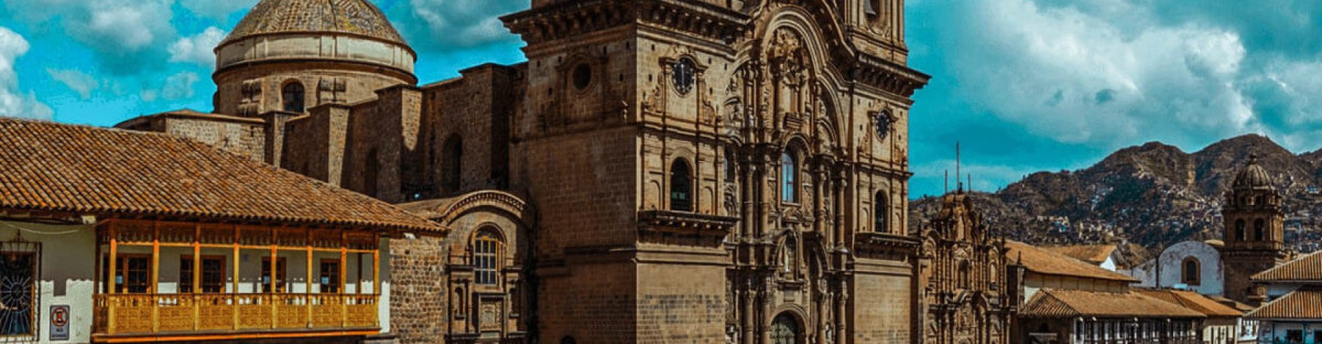 Night skyline of Cusco, PE